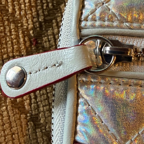 “MZ Wallace “Holographic Quilted Wallet - Picture 5 of 7